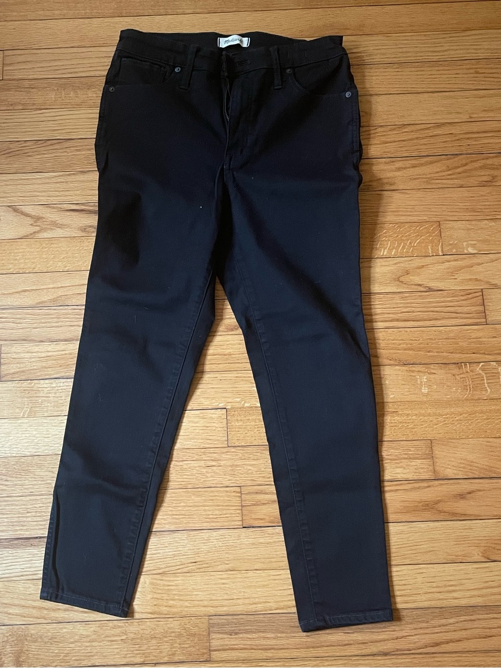 Black Women's Madewell 10” High Rise Skinny Jeans 31P
